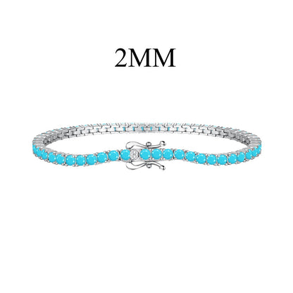 [Okajuri Jewelry]Dazzling Exquisite Round Cut Daily Bracelet