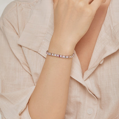 [Okajuri Jewelry]Unique Colorful Flower Shape Daily Bracelet