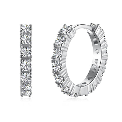 [Okajuri Jewelry]Radiant Colorful Round Cut Earrings