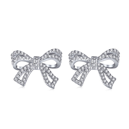 [Okajuri Jewelry]Dainty Bow Shape Earrings
