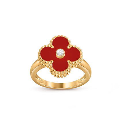 [Okajuri Jewelry] CLOVER DIAMOND RING GOLD COLLECTION