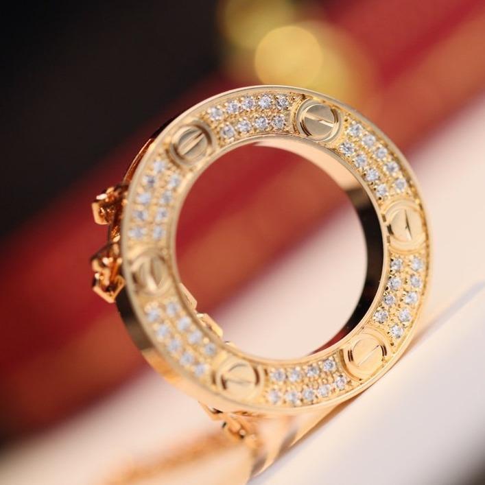 [Okajuri Jewelry]LOVE NECKLACE ADJUSTABLE ROSE GOLD