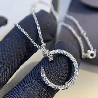 [Okajuri Jewelry]JUSTE NECKLACE SILVER DIAMONDS