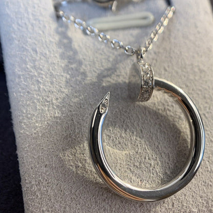 [Okajuri Jewelry]JUSTE NECKLACE SILVER