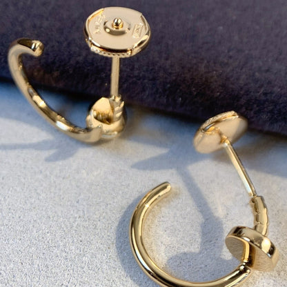 [Okajuri Jewelry]JUSTE EARRINGS PINK GOLD