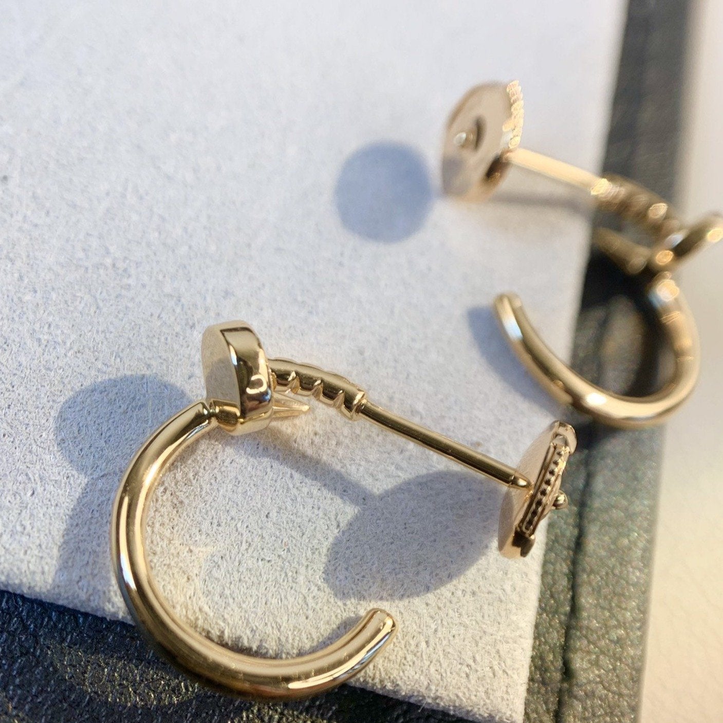 [Okajuri Jewelry]JUSTE EARRINGS PINK GOLD