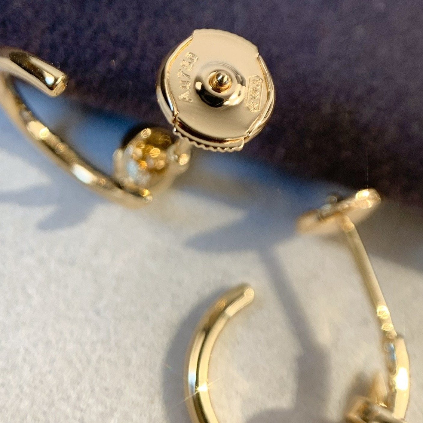 [Okajuri Jewelry]JUSTE EARRINGS PINK GOLD