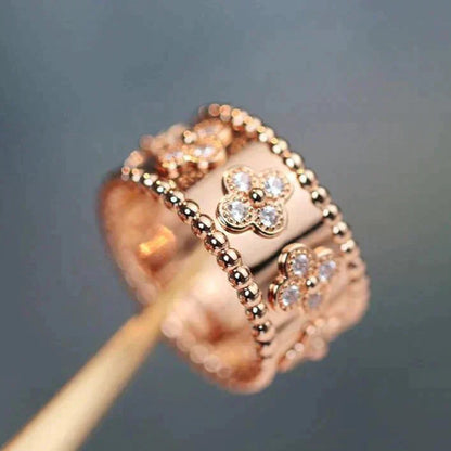 [Okajuri Jewelry]CLOVER KALEIDOSCOPE RING 10MM