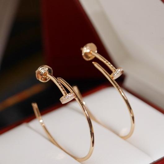 [Okajuri Jewelry]JUSTE EARRINGS DIAMONDS 1.8MM