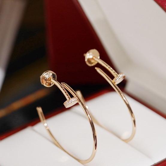 [Okajuri Jewelry]JUSTE EARRINGS DIAMONDS 1.8MM