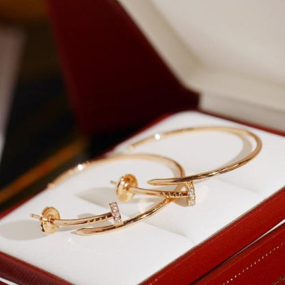 [Okajuri Jewelry]JUSTE EARRINGS DIAMONDS 1.8MM