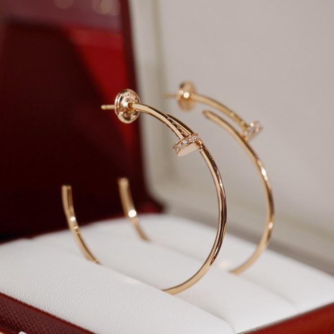 [Okajuri Jewelry]JUSTE EARRINGS DIAMONDS 1.8MM