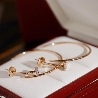 [Okajuri Jewelry]JUSTE EARRINGS DIAMONDS 1.8MM