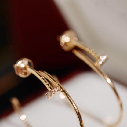 [Okajuri Jewelry]JUSTE EARRINGS DIAMONDS 1.8MM
