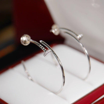 [Okajuri Jewelry]JUSTE EARRINGS DIAMONDS 1.8MM