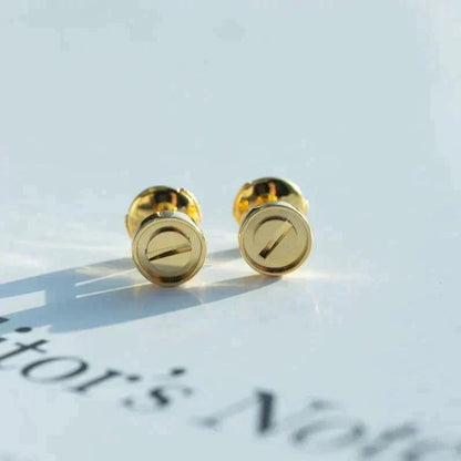 [Okajuri Jewelry]LOVE EARRINGS GOLD 10MM