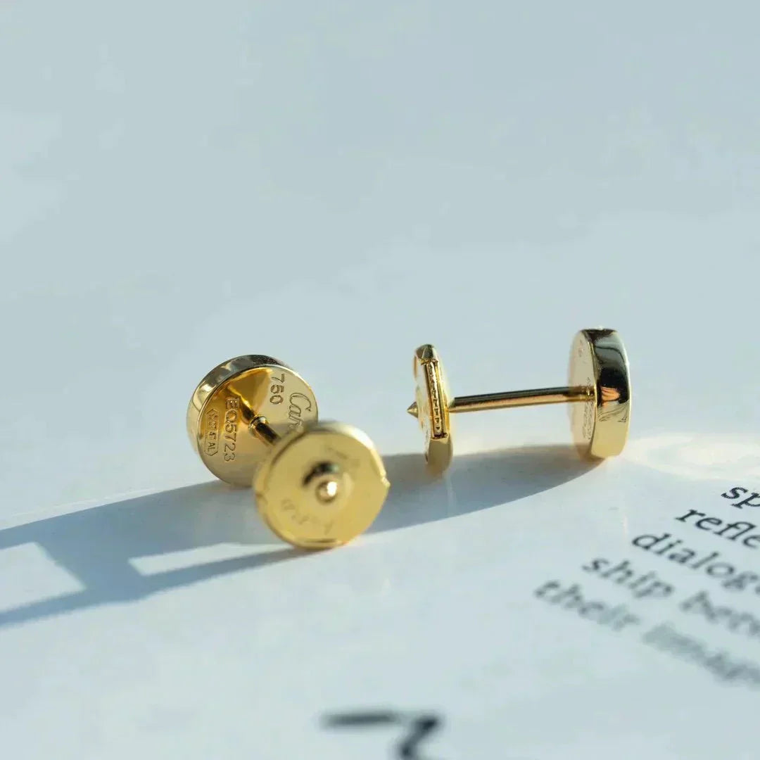 [Okajuri Jewelry]LOVE EARRINGS GOLD 10MM