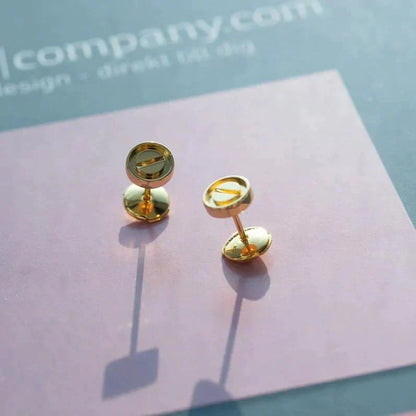 [Okajuri Jewelry]LOVE EARRINGS GOLD 10MM
