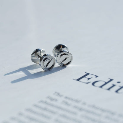 [Okajuri Jewelry]LOVE EARRINGS SILVER 10MM
