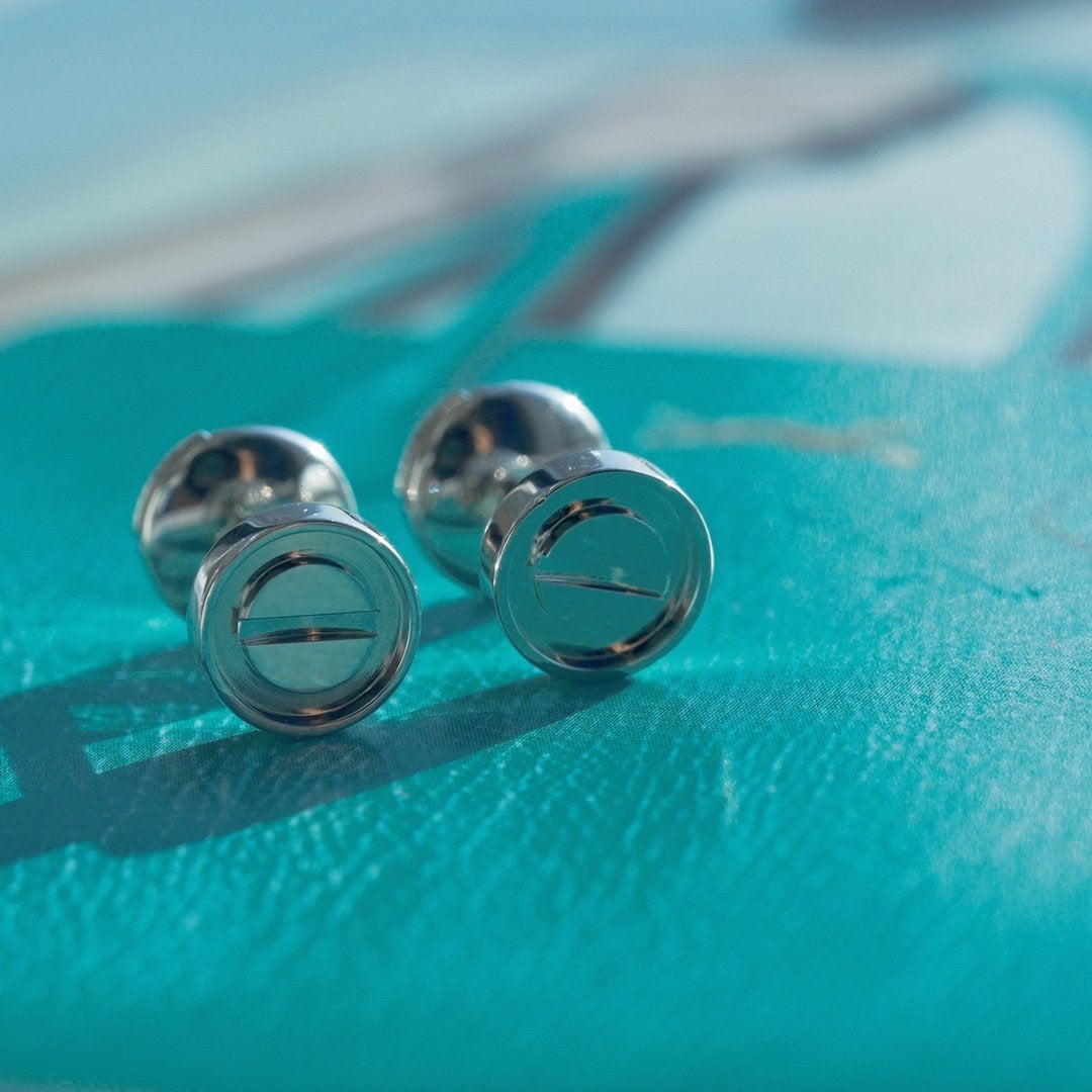 [Okajuri Jewelry]LOVE EARRINGS SILVER 10MM