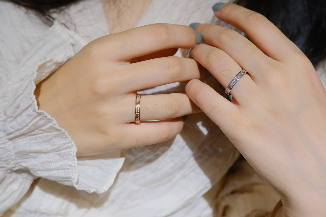 [Okajuri Jewelry]LOVE RING 2.65MM DIAMOND