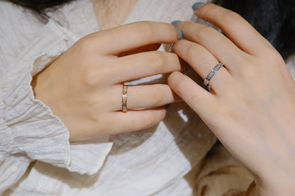 [Okajuri Jewelry]LOVE RING 2.65MM DIAMOND