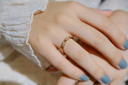 [Okajuri Jewelry]LOVE RING 2.65MM DIAMOND