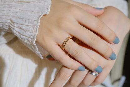 [Okajuri Jewelry]LOVE RING 2.65MM DIAMOND