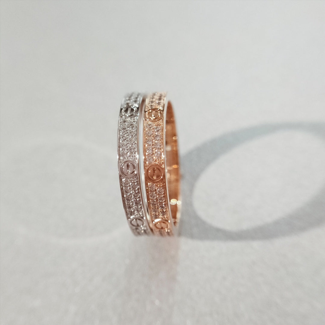 [Okajuri Jewelry] LOVE RING 2.65MM DIAMOND
