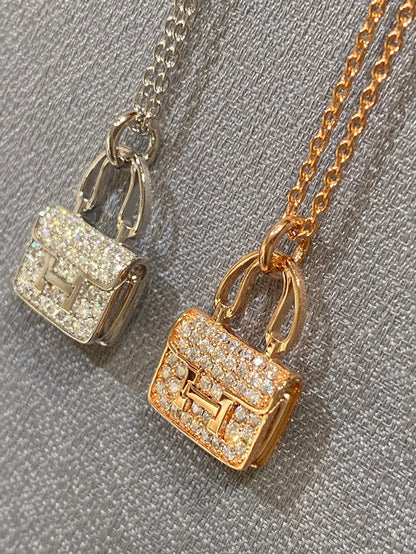[Okajuri Jewelry]CONSTANCE PEDANT DIAMOND NECKLACE