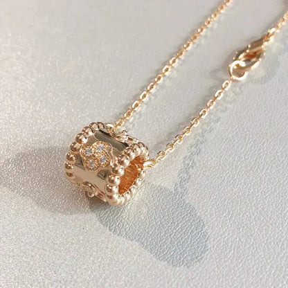 [Okajuri Jewelry]PERLEE PEDANT NECKLACE GOLD / ROSE GOLD