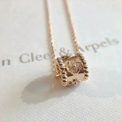 [Okajuri Jewelry]PERLEE PEDANT NECKLACE GOLD / ROSE GOLD