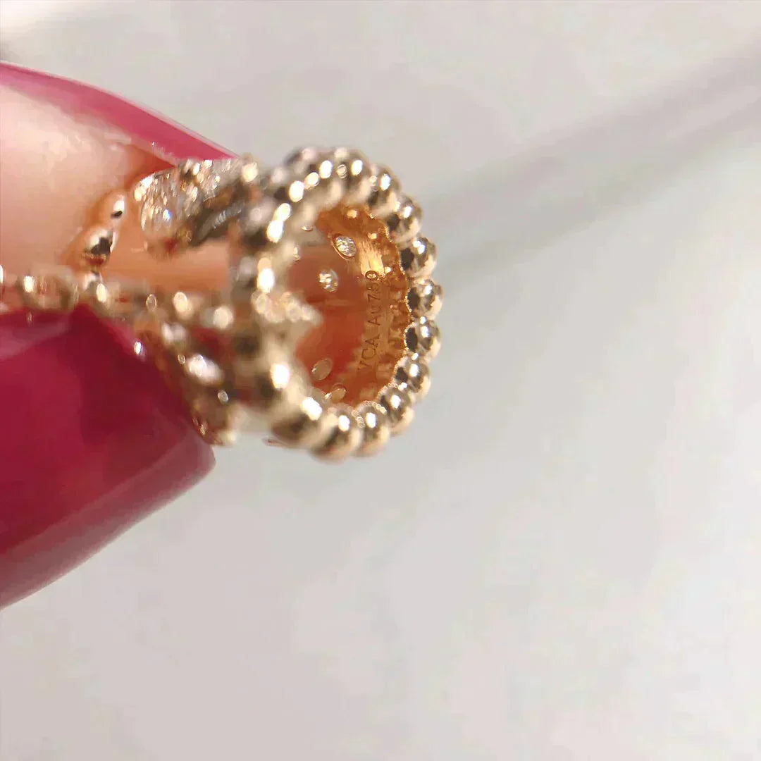 [Okajuri Jewelry]PERLEE PEDANT NECKLACE GOLD / ROSE GOLD