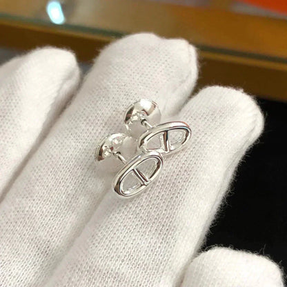 [Okajuri Jewelry]CHAINE SMALL EARRINGS GOLD AND SILVER