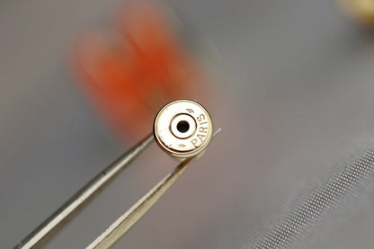 [Okajuri Jewelry]MINI POP H EARRINGS ORANGE