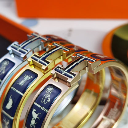 [Okajuri Jewelry]H COUVERTURES DARK BLUE BRACELET