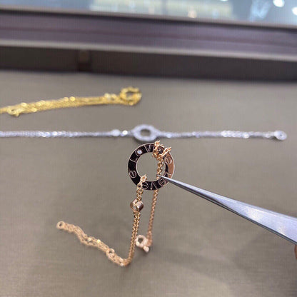 [Okajuri Jewelry]LOVE BRACELET 2 DIAMOND