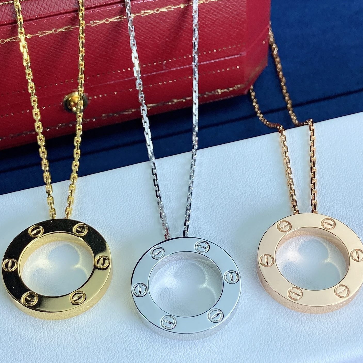 [Okajuri Jewelry]LOVE NECKLACE 16MM