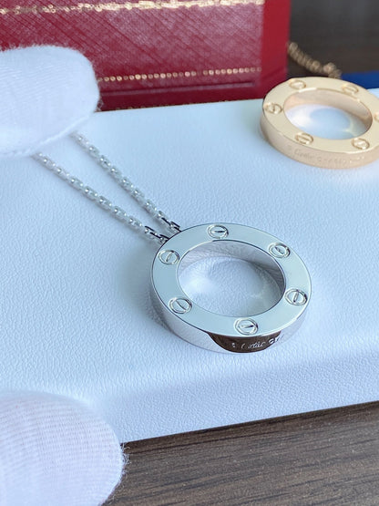 [Okajuri Jewelry]LOVE NECKLACE 16MM