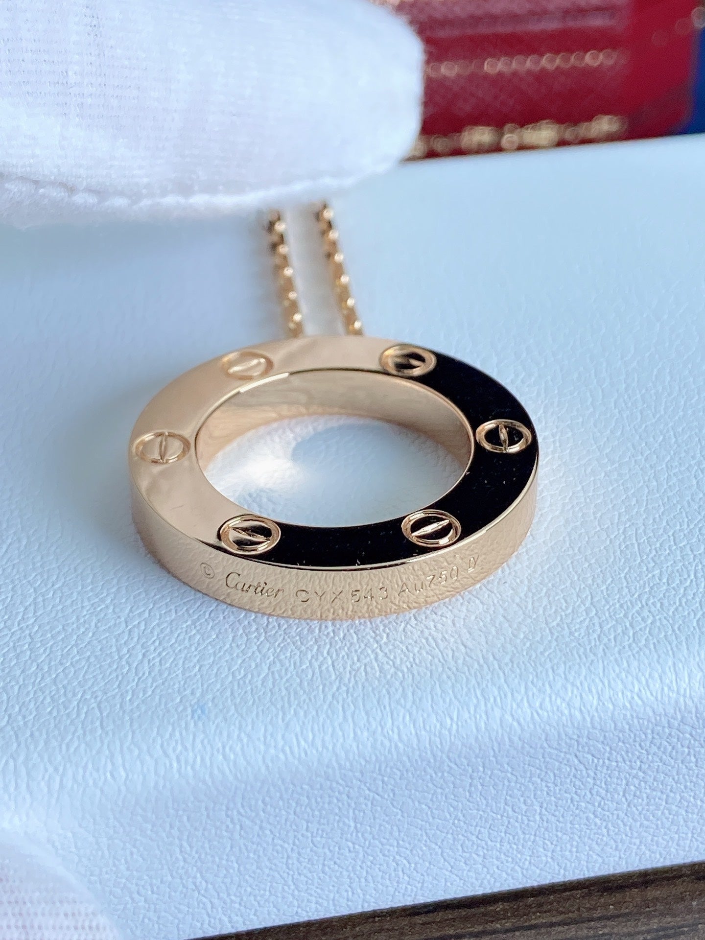 [Okajuri Jewelry]LOVE NECKLACE 16MM