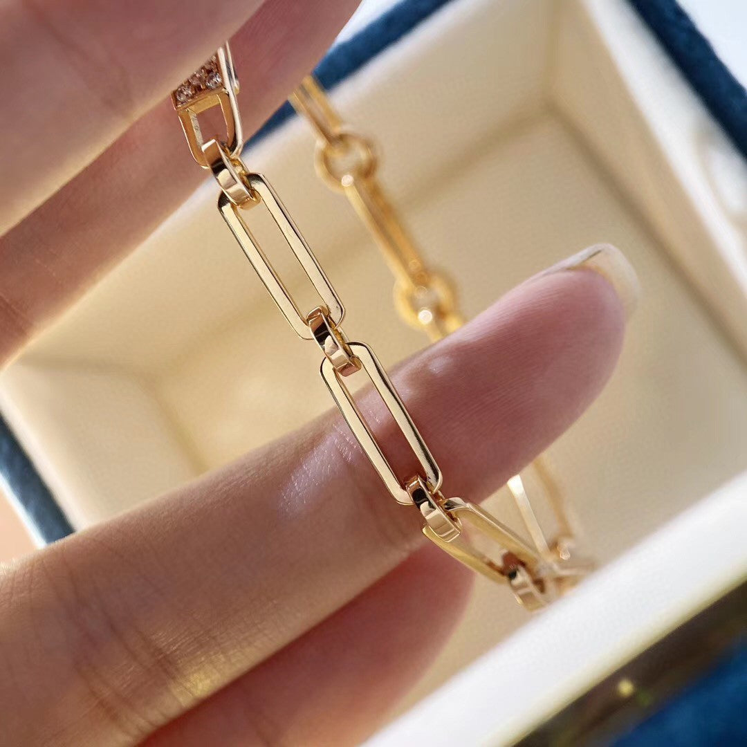 [Okajuri Jewelry]CHAINE BRACELET SMALL MODEL DIAMOND