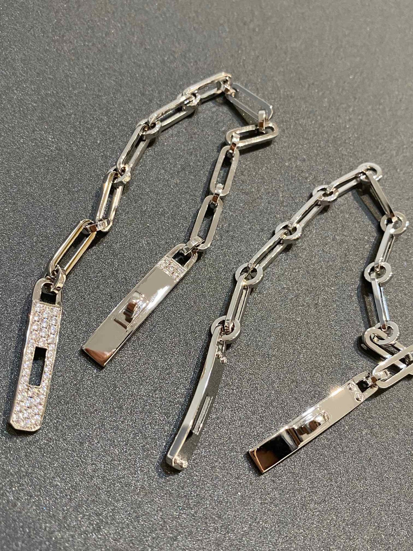 [Okajuri Jewelry]CHAINE BRACELET SMALL MODEL DIAMOND