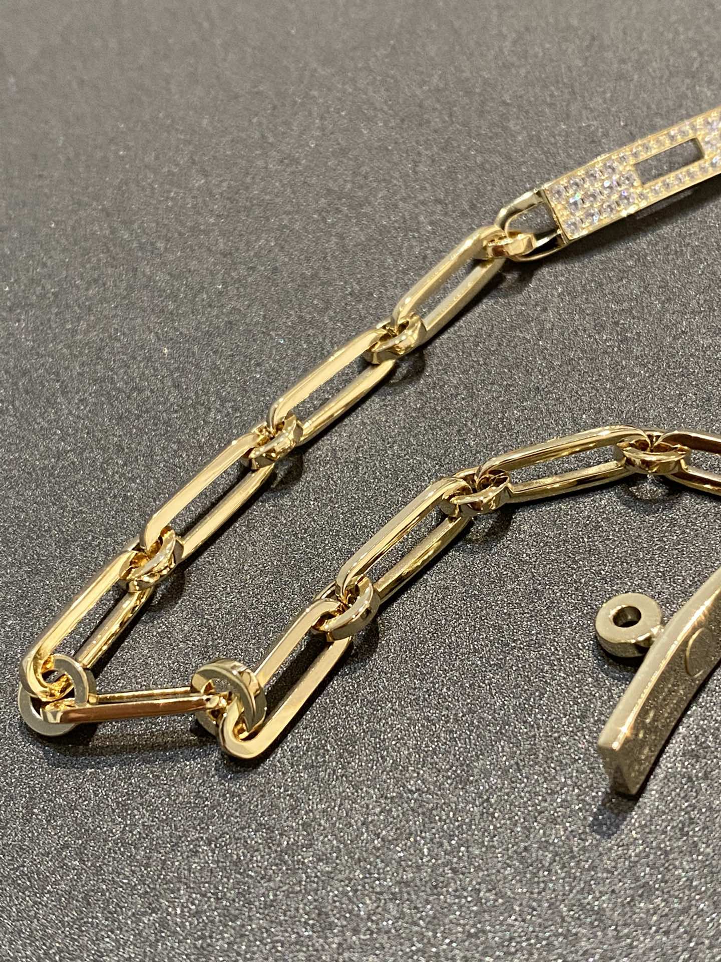 [Okajuri Jewelry]CHAINE BRACELET SMALL MODEL DIAMOND