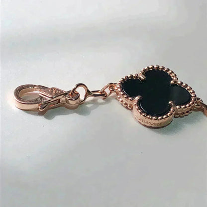 [Okajuri Jewelry]CLOVER 5 MOTIFS MULTICOLOR  BRACELET