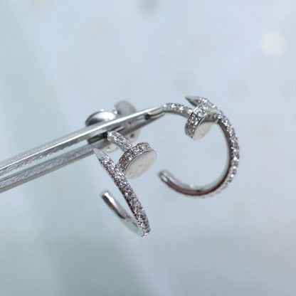 [Okajuri Jewelry] JUSTE FULL DIAMOND SMALL EARRINGS