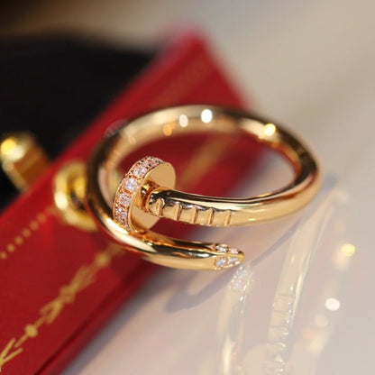 [Okajuri Jewelry]JUSTE RING 2.65MM GOLD DIAMOND