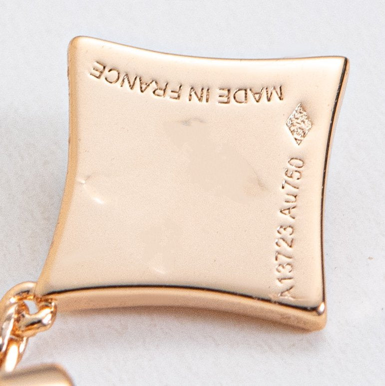 [Okajuri Jewelry]STAR DIAMONDS EARRINGS GOLD