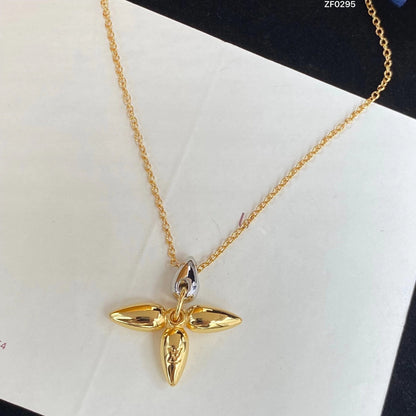 [Okajuri Jewelry]LOUISETTE PEDANT GOLD NECKLACE