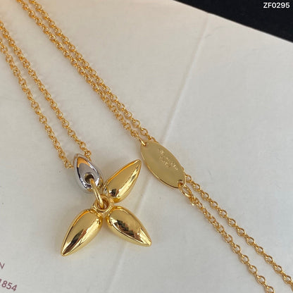 [Okajuri Jewelry]LOUISETTE PEDANT GOLD NECKLACE