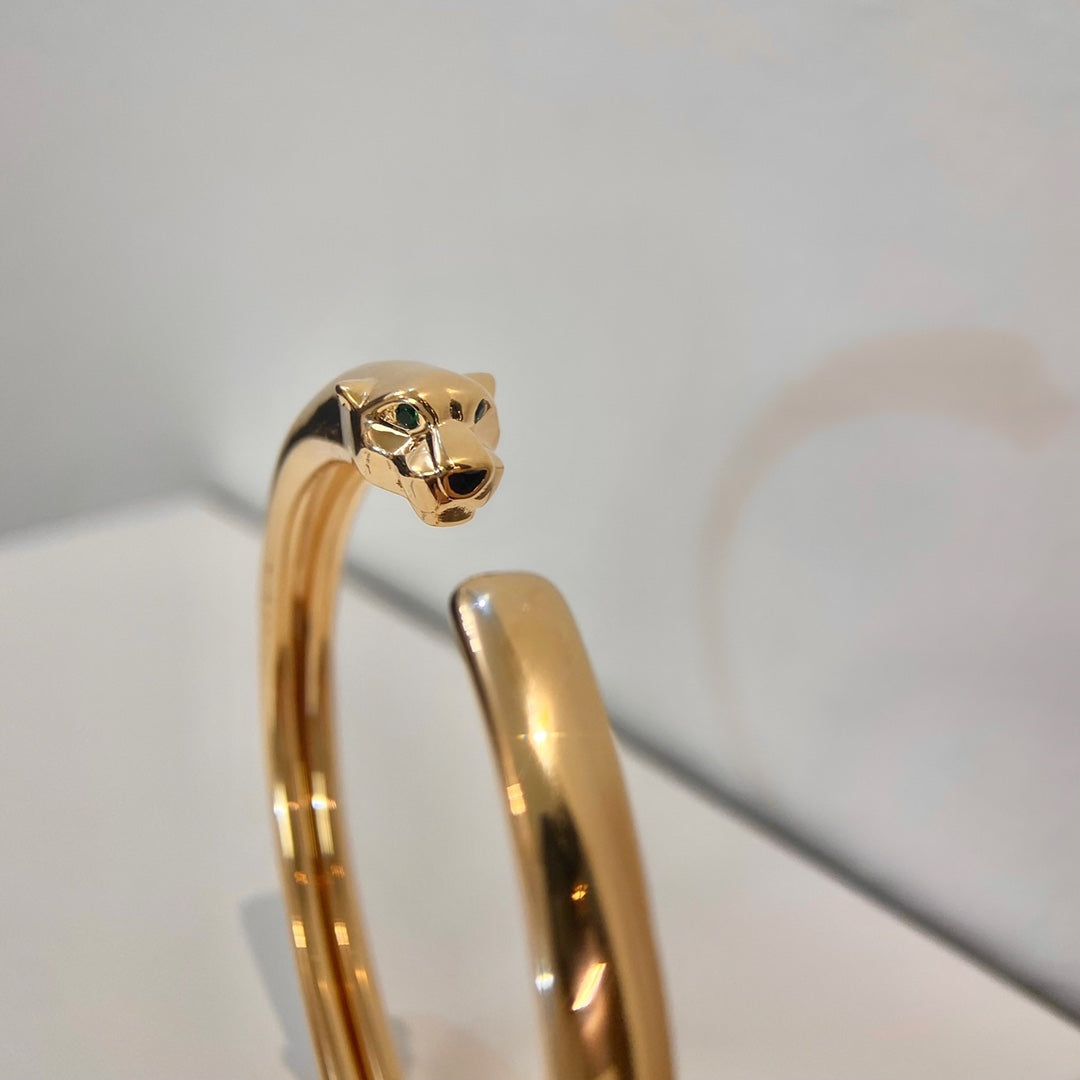 [Okajuri Jewelry]PANTHERE GOLD OPEN BRACELET